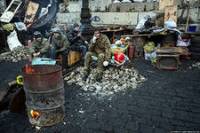 В Киеве на Майдане ввели «комендантский час»